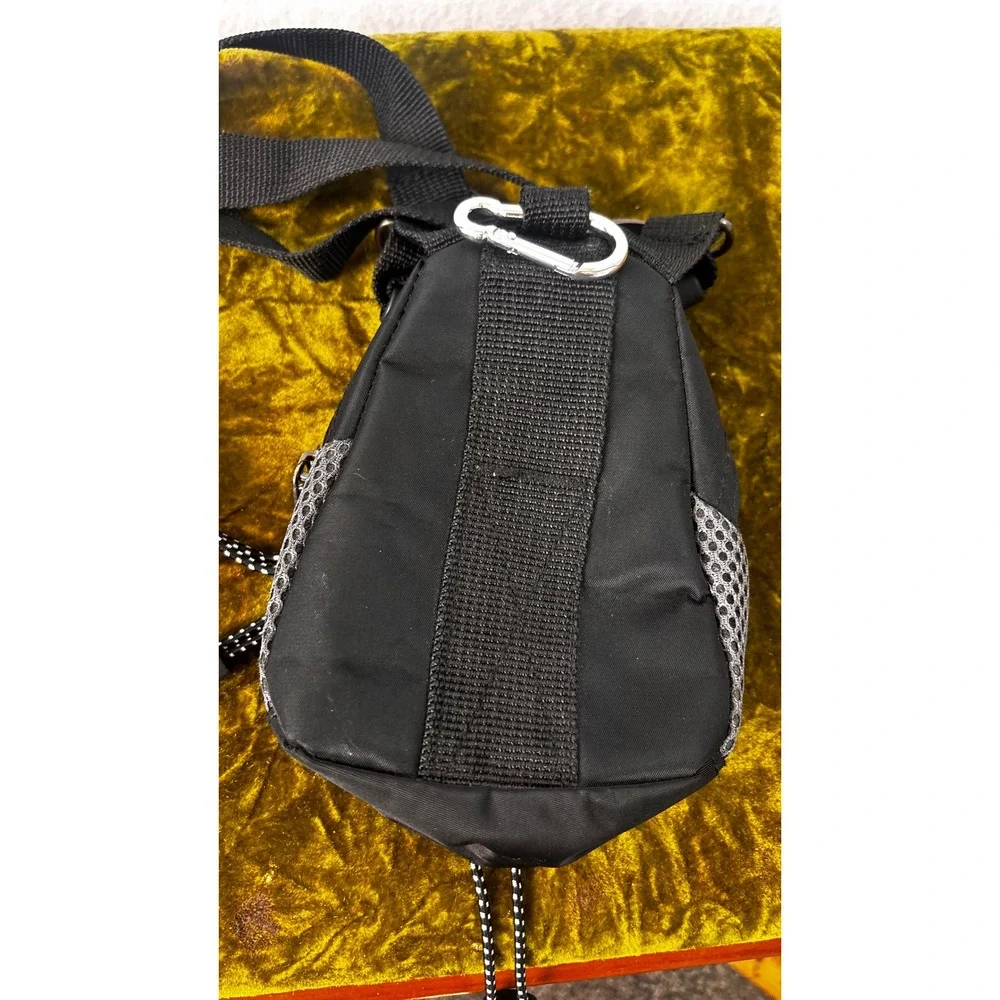 Indiana University Hoosiers Mini Backpack Sling Bag Black IU Logo Crossbody